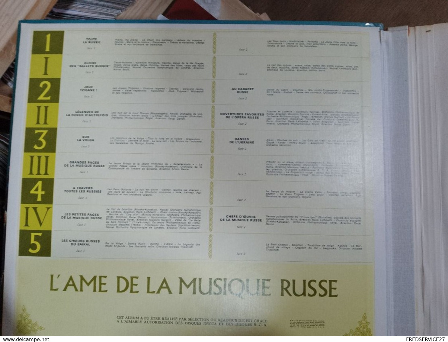 76 //  L'AME DE LA MUSIQUE RUSSE / COFFRET DE 9 DISQUES - Complete Collections