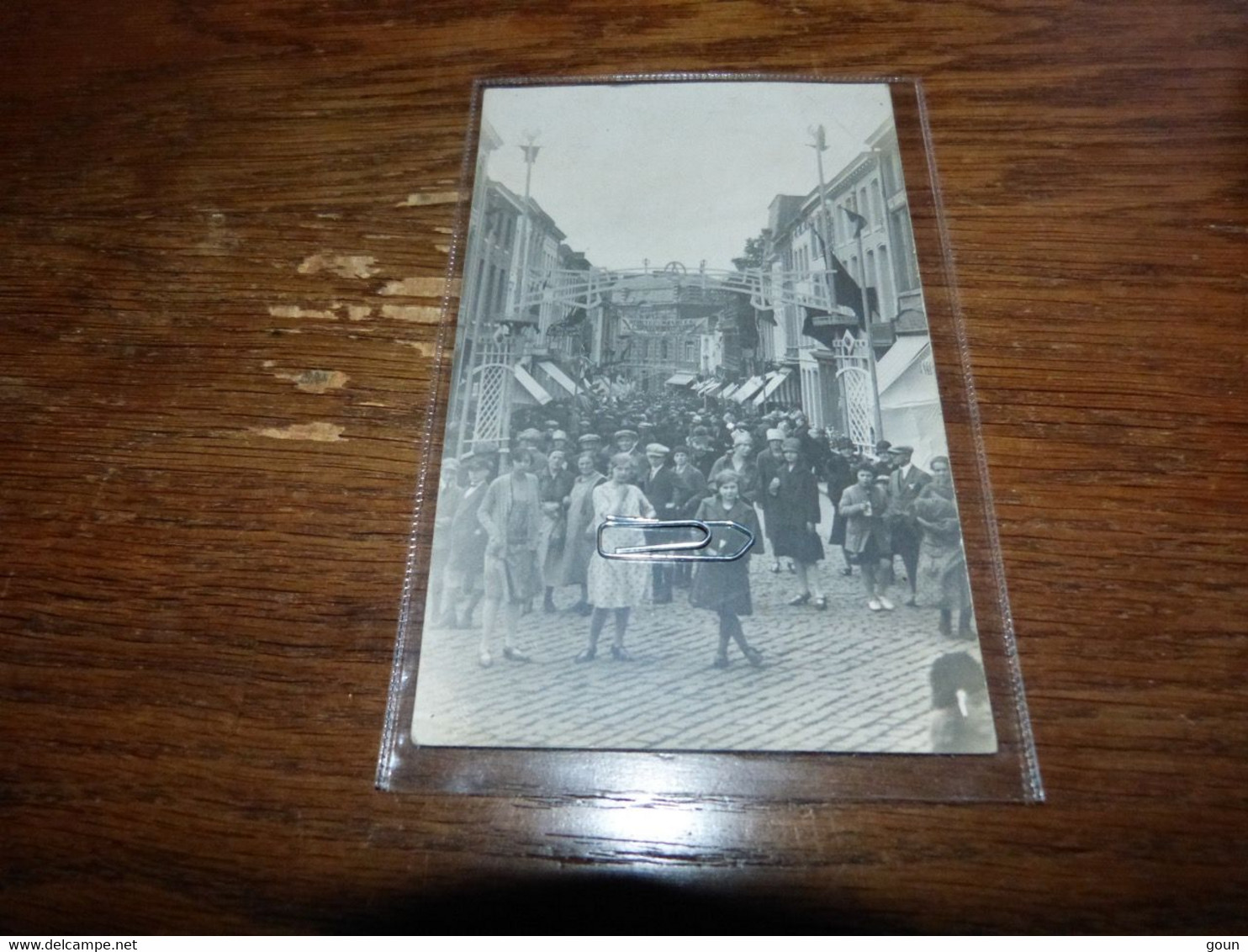 Top Carte Photo Binche Rue De Robiano Belle Animation - Braderie ? Fête ? - Binche