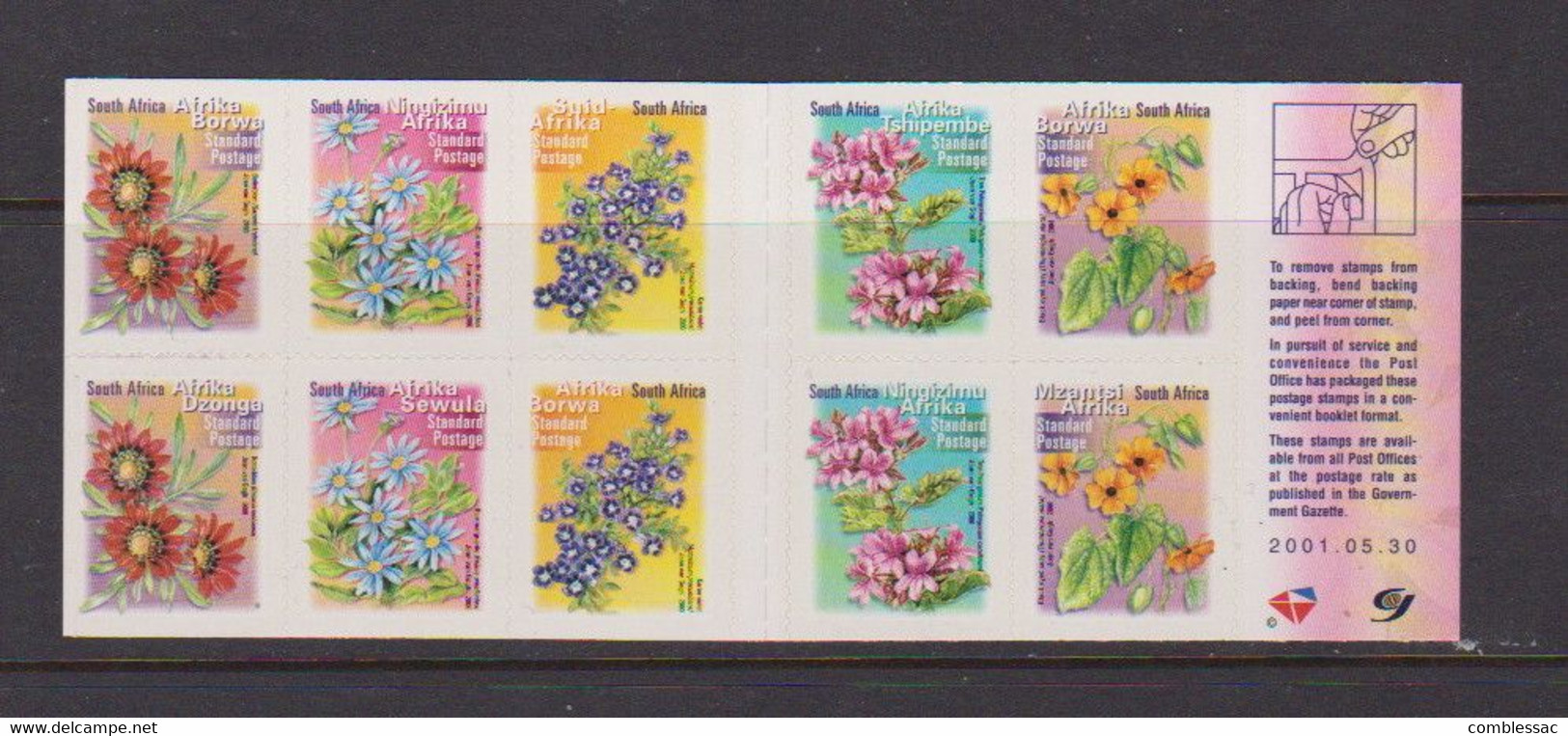 SOUTH  AFRICA    2002    Colourfull  South  Africa    Booklet    MNH - Nuevos