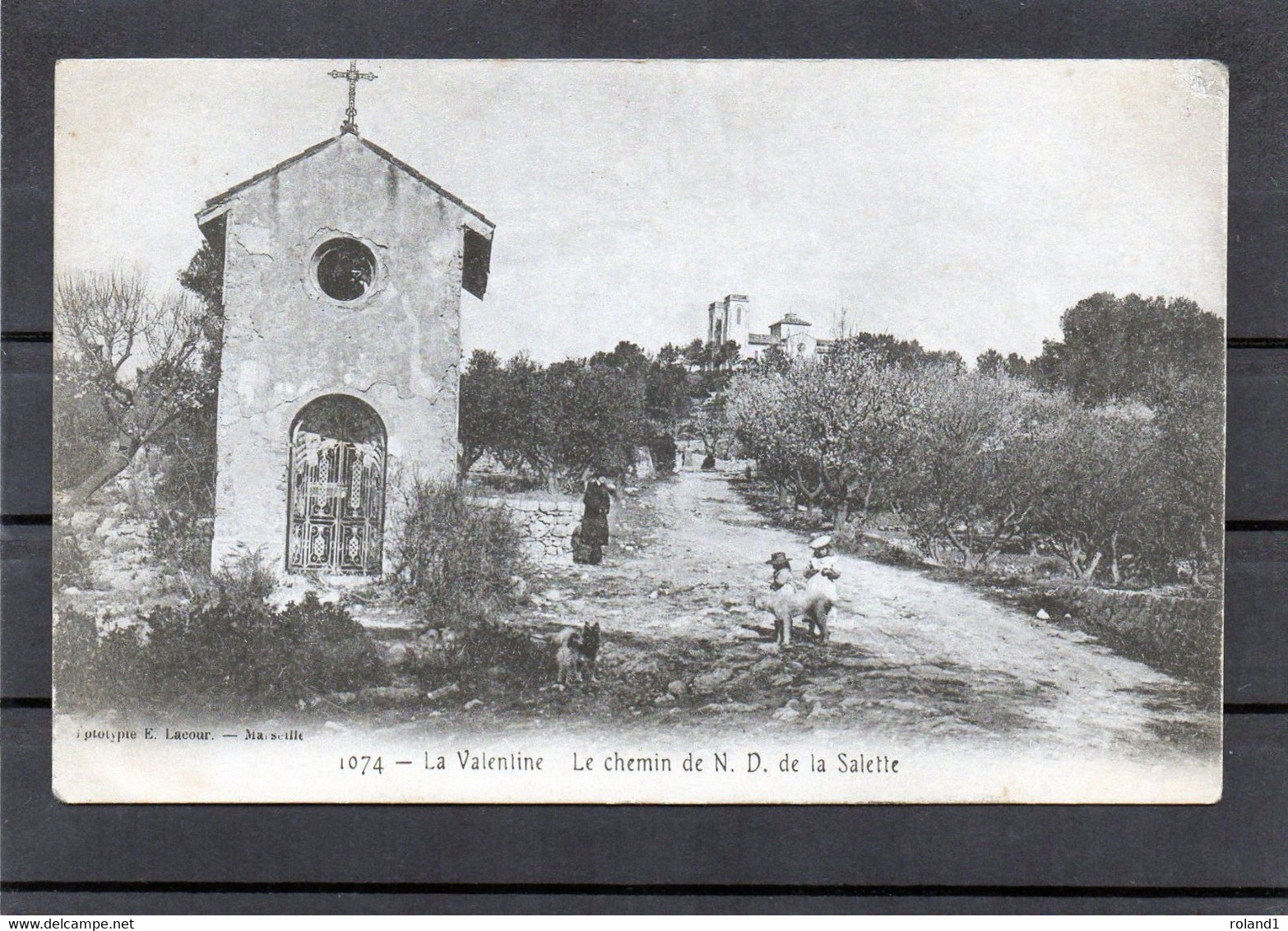 Marseille - La Valentine - Le Chemin De N.D De La Salette.( édit. E.Lacour ). - Les Caillols, La Valentine