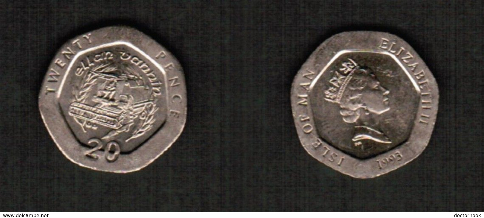 GREAT BRITAIN   20 PENCE 1993 (KM # 939) #6988 - 20 Pence