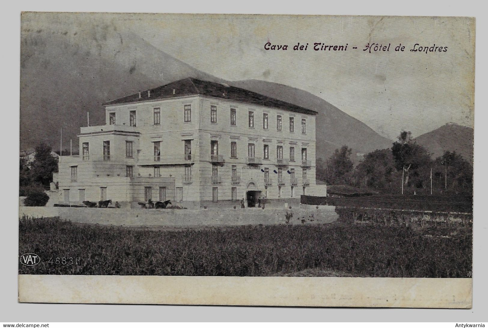 Cava Dei Tirreni Hotel De Londres Ca.1910y   G01 - Cava De' Tirreni