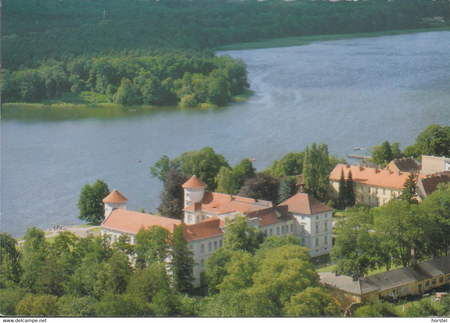 D-16831 Rheinsberg - Schloß Mit See - Nice Stamp - Luftaufnahme - Aerial View - Rheinsberg