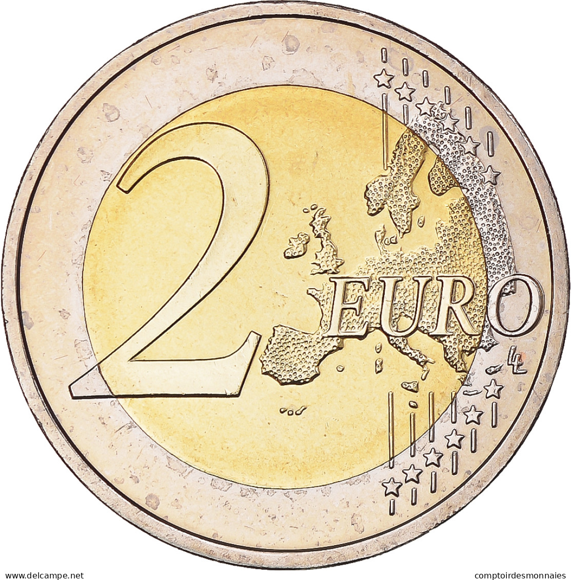 Lettonie, 2 Euro, 2014, Stuttgart, SUP+, Bimétallique, KM:157 - Lettonie