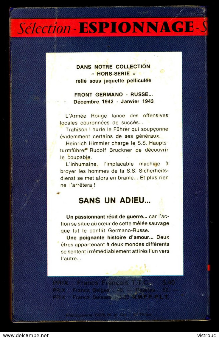 "Télégramme Pour MARCOVIE" - Par André FAVIERES - Série Espionnage N° 23 - GERFAUT - 1968. - Altri & Non Classificati