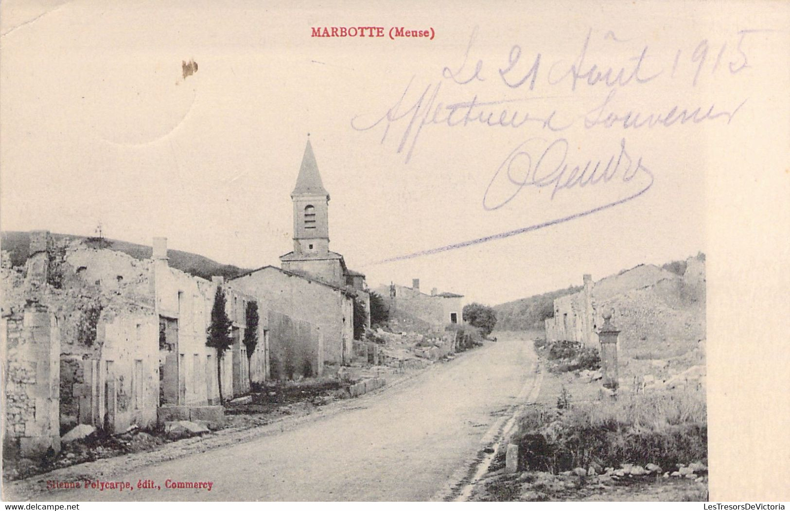 FRANCE - 55 - MARBOTTE - SIENNE Commercy - Carte Postale Ancienne - Andere & Zonder Classificatie