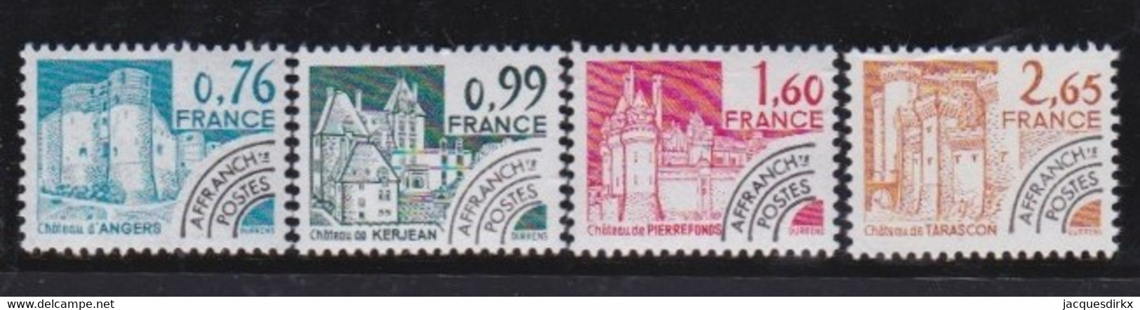 France   .   Y&T   .     PRE  166/169      .    **      .    Neuf Avec Gomme  Et SANS Charnière - 1964-1988