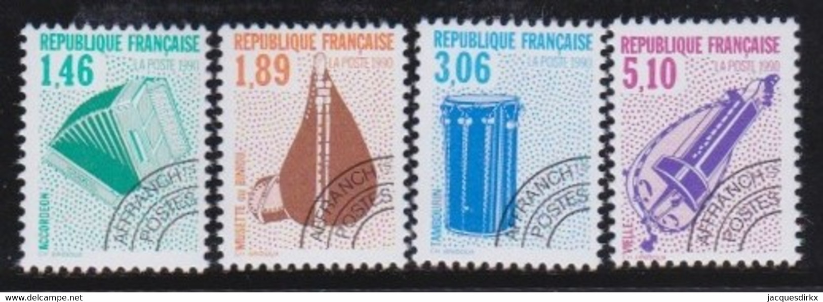 France   .   Y&T   .     PRE  246/249         .    **      .    Neuf Avec Gomme  Et SANS Charnière - 1989-2008