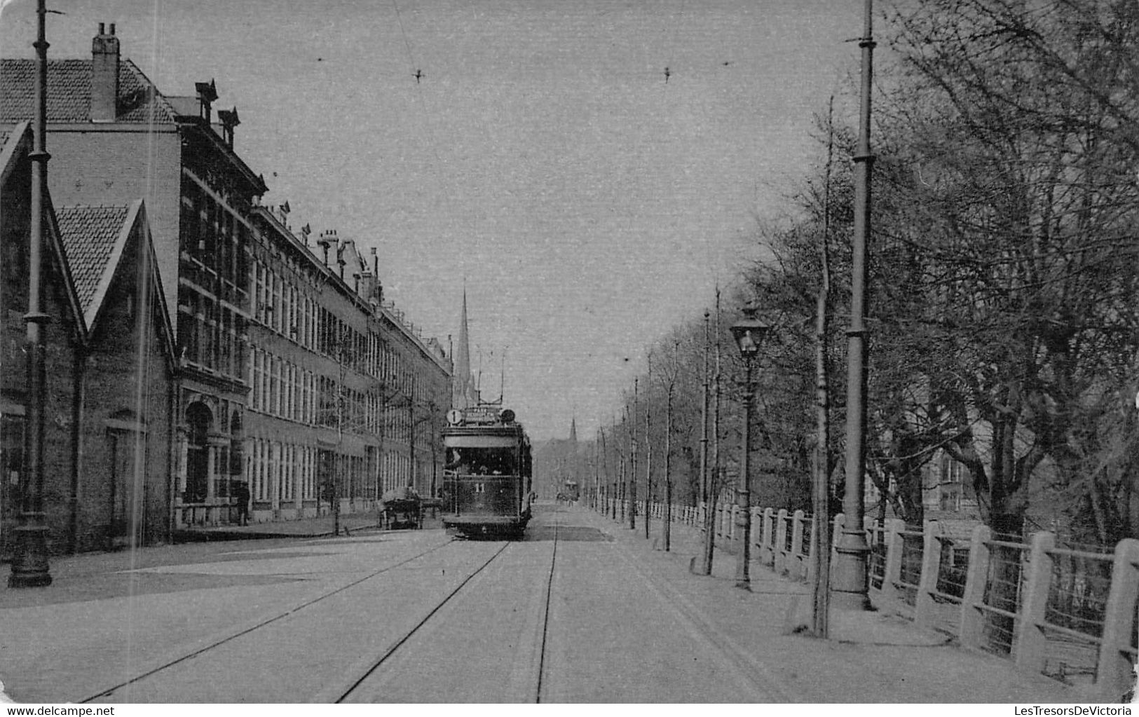 Transports - Tramway - Rotterdam -  Carte Postale Ancienne - Trains