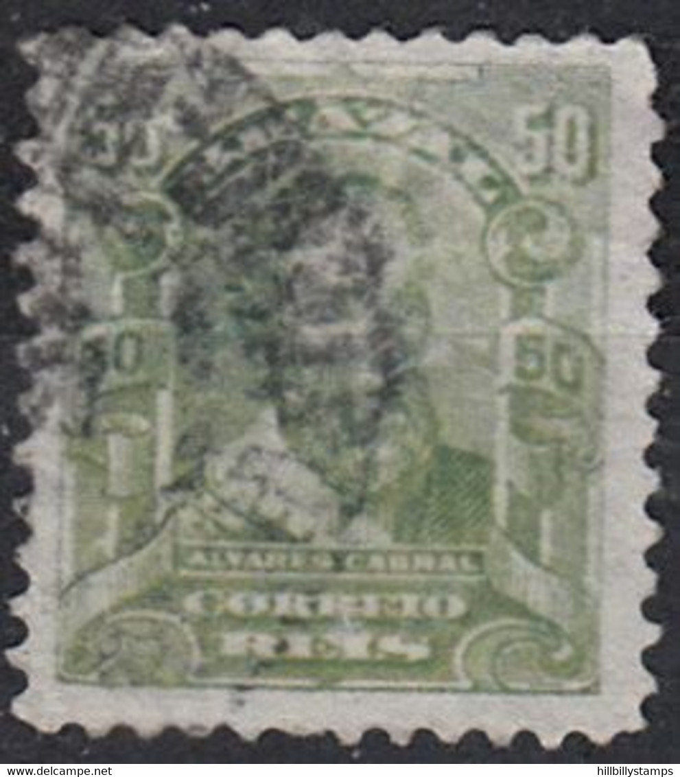 BRAZIL  SCOTT NO 176  USED   YEAR  1906 - Oblitérés