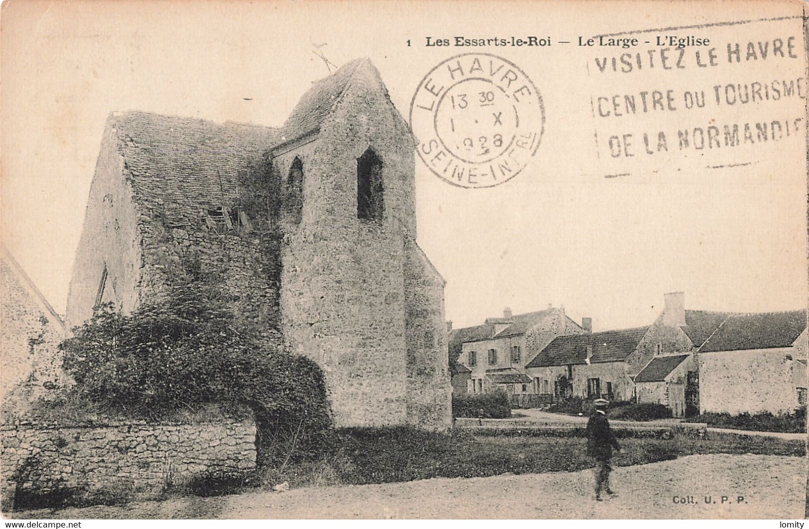 78 Les Essarts Le Roi Le Large église  CPA - Les Essarts Le Roi