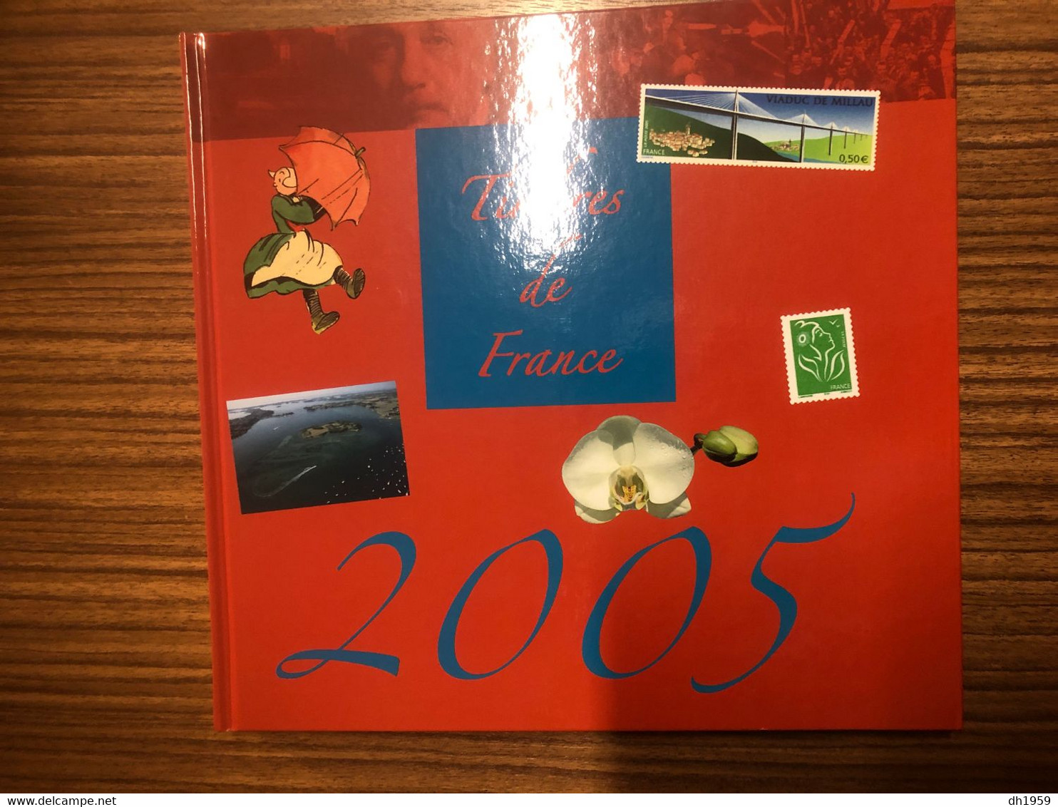 2005 COLLECTION LE LIVRE DES TIMBRES FRANCE AVEC LES TIMBRES PRIX DE POSTE 63 EURO - 2000-2009