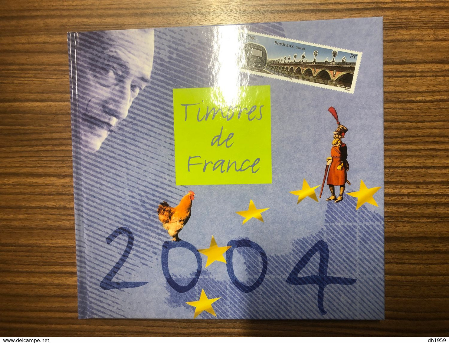 2004 COLLECTION LE LIVRE DES TIMBRES FRANCE AVEC LES TIMBRES PRIX DE POSTE 54 EURO - 2000-2009