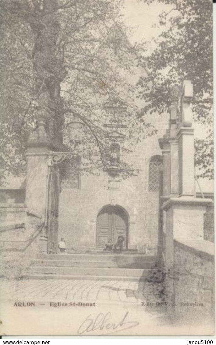 CARTES  POSTALES         ARLON  (Belgique)          Eglise Saint Donat - Arlon