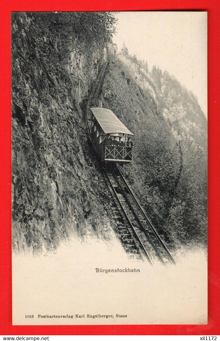 FKK-31  Ennetbürgen  Bürgenstock Bahn.  NG  Engelberger 1088 - Ennetbürgen