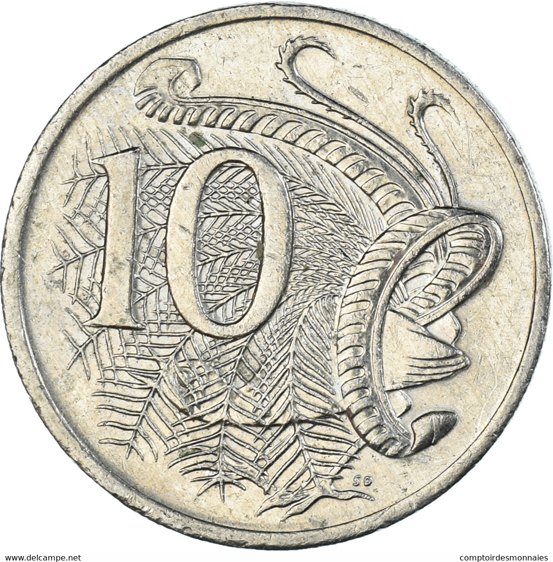Monnaie, Australie, 10 Cents, 2002 - 10 Cents