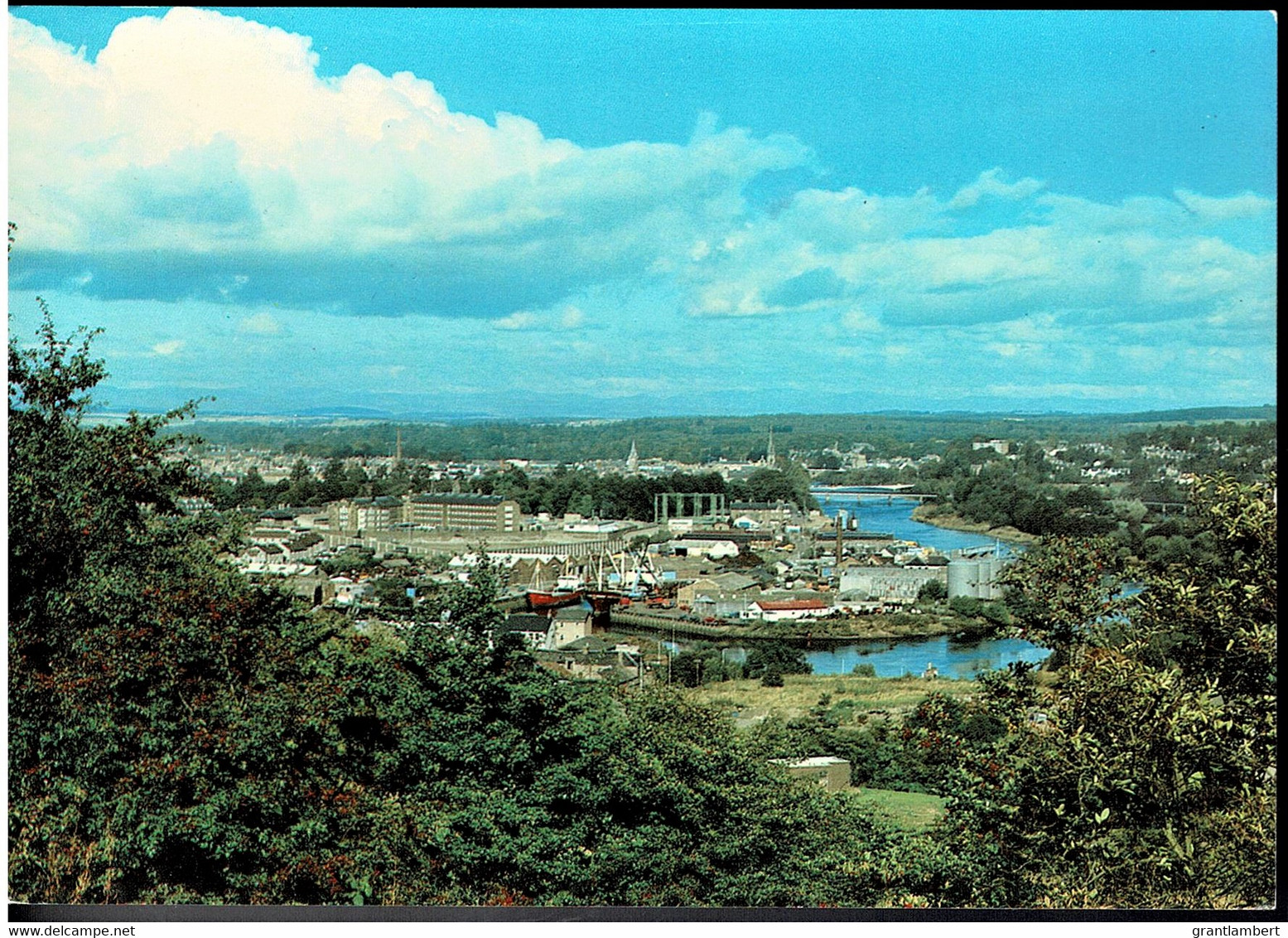 The Harbour & River Tay, Perth, Scotland - Unused - Perthshire