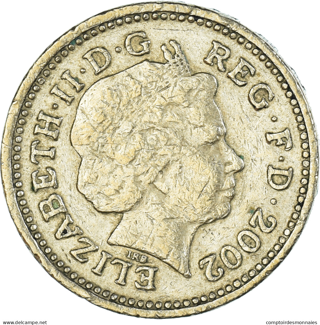 Monnaie, Grande-Bretagne, Pound, 2002 - 1 Pound