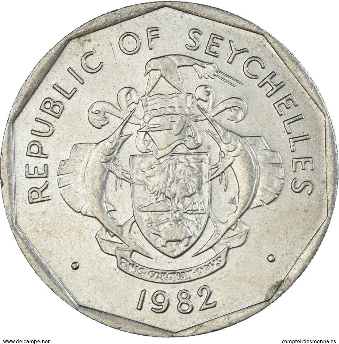 Monnaie, Seychelles, 5 Rupees, 1982 - Seychelles