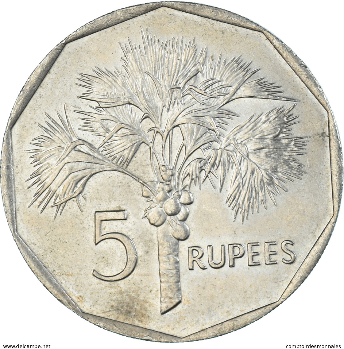 Monnaie, Seychelles, 5 Rupees, 1982 - Seychellen