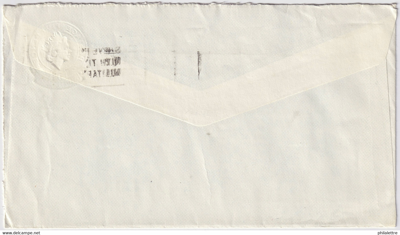 AUSTRALIE / AUSTRALIA - 1963 QE2 5d Private Postal Envelope (Bayview Quarries, Melbourne) VF - Brieven En Documenten
