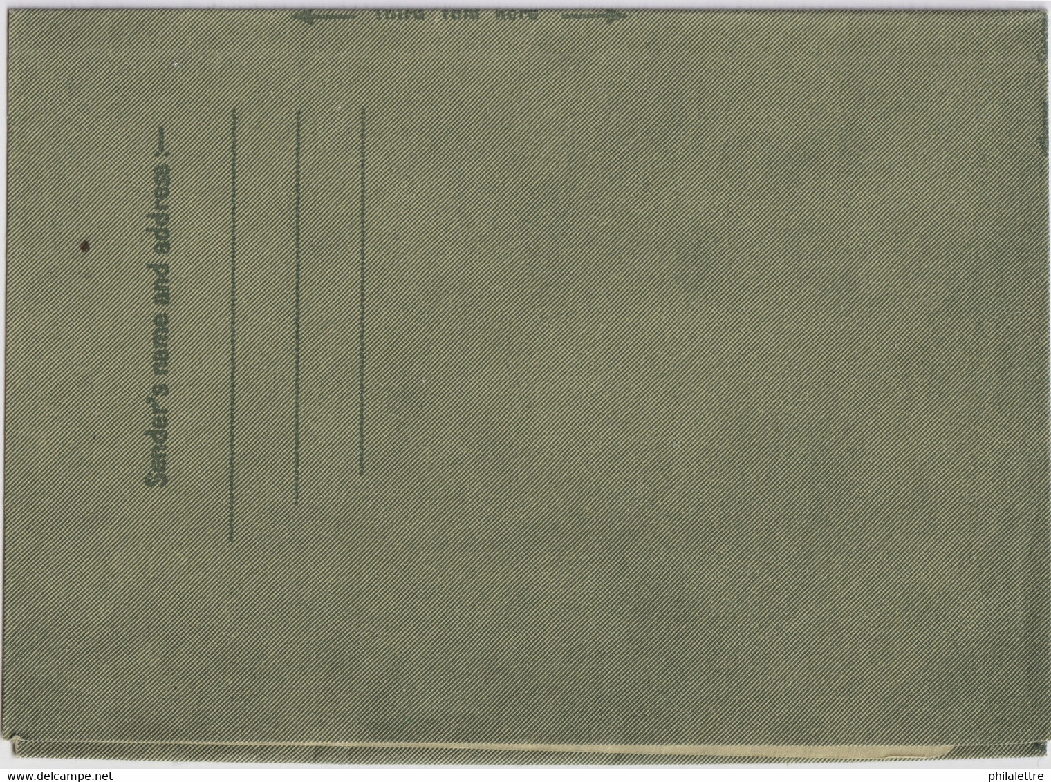 INDE / INDIA - Unused Stationery "INLAND LETTER" Postal Letter Sheet - Aerogramme