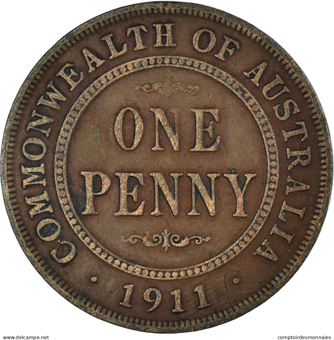 Monnaie, Australie, Penny, 1911 - Penny