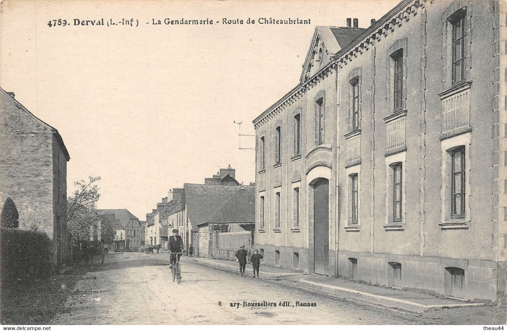 ¤¤   -  DERVAL   -   La Gendarmerie   -  Route De Chateaubriant     -   ¤¤ - Derval