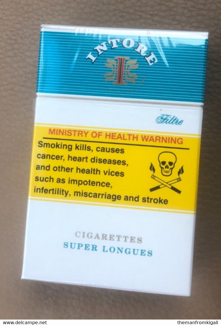 Rwanda INTORE Cigarette Pack ( Full Of Cigarettes) - Otros & Sin Clasificación