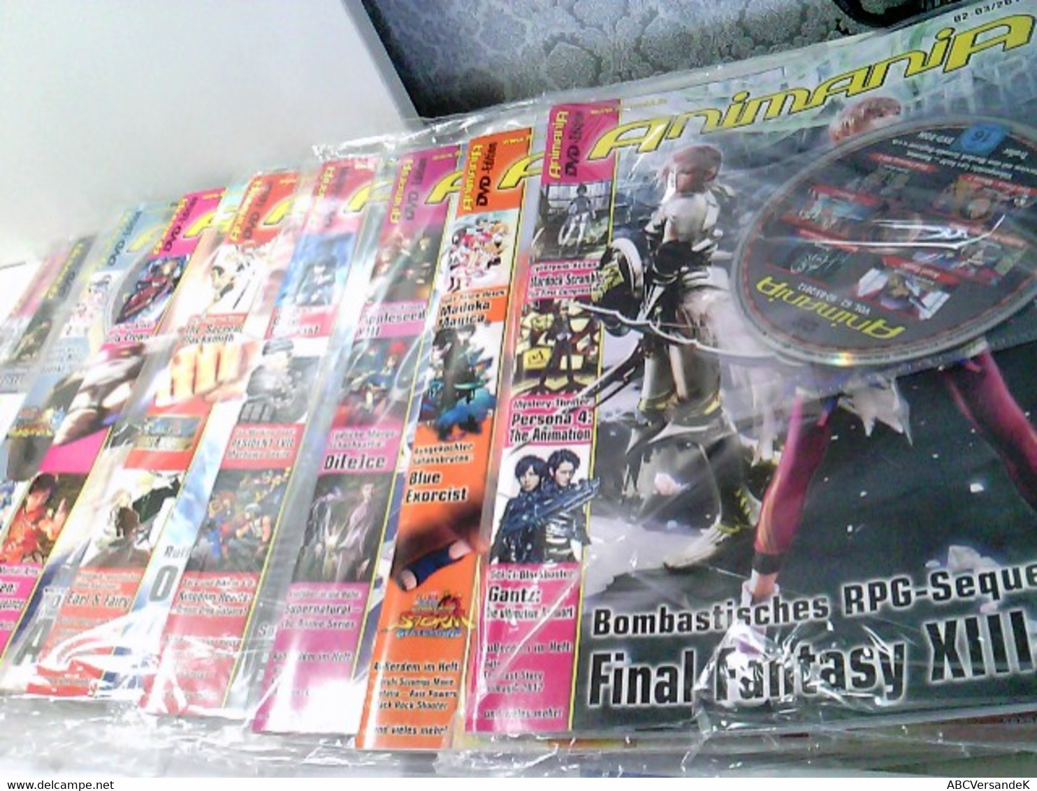 Konvolut: 9 Zeitschriften / Comis  Animania. Teilweise Noch Originalverpackt Und Mit DVD 2012 Kpl Jahresausgab - Otros & Sin Clasificación