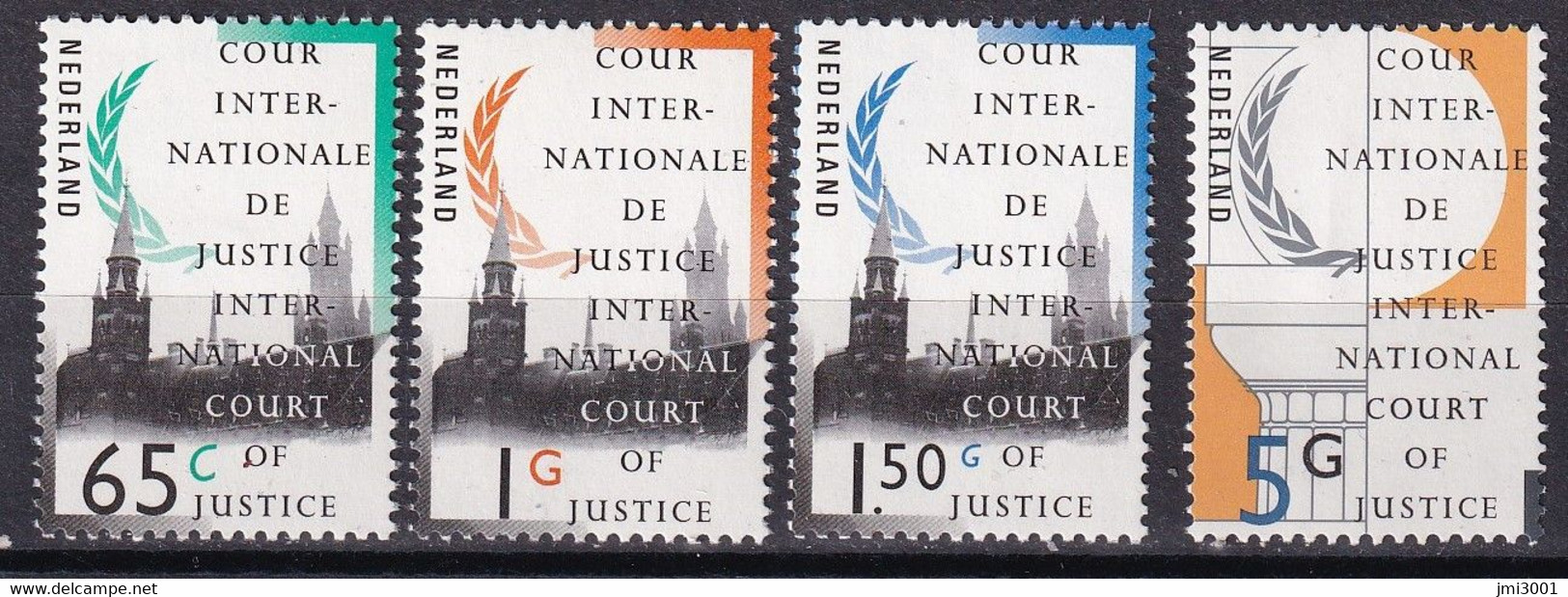 Pays-Bas       Service     1990    YT46/49  ** - Dienstzegels