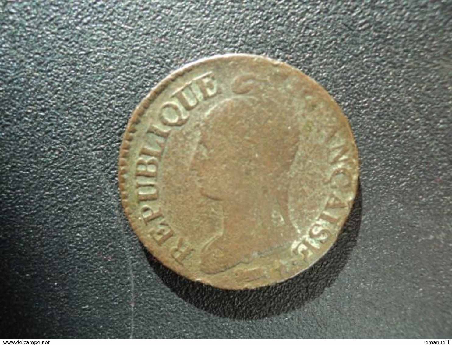 FRANCE : 5 CENTIMES   L'AN 5 D    F.115 / G.126 / KM 640.5     B++ * - 1795-1799 French Directory