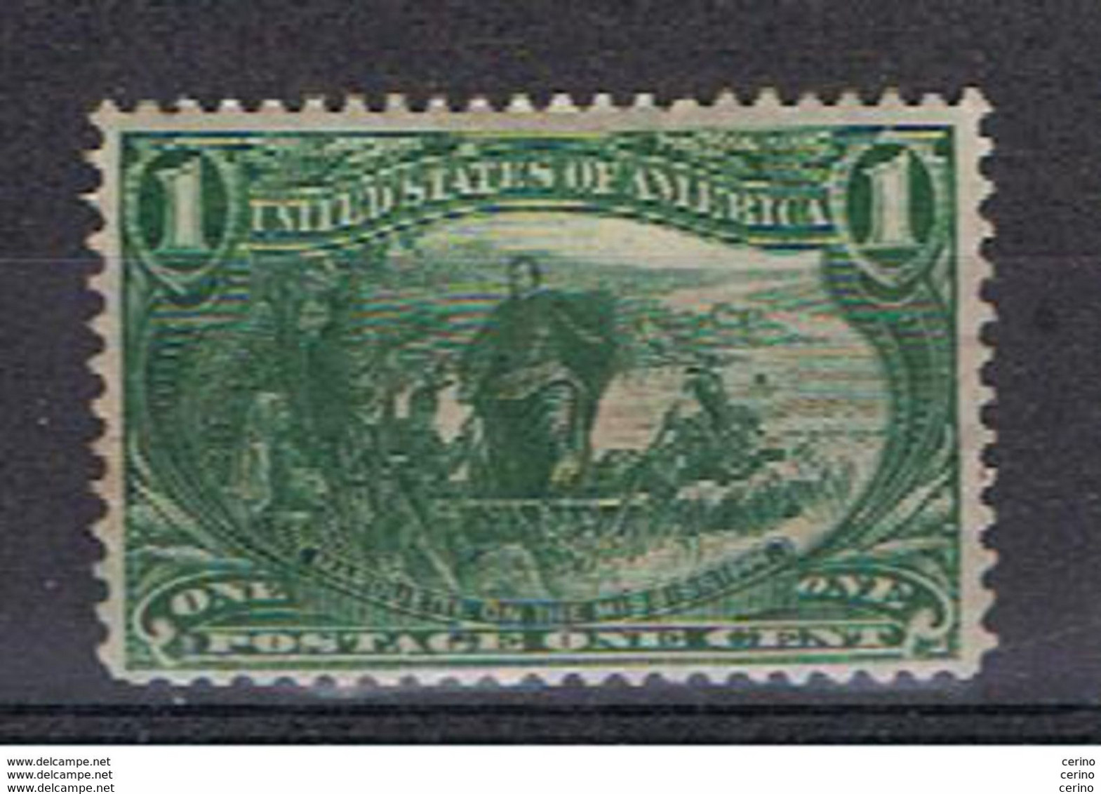 U.S.A.:  1898  OMAHA  EXPO  -  1 C. UNUSED  STAMP  -  YV/TELL. 129 - Unused Stamps