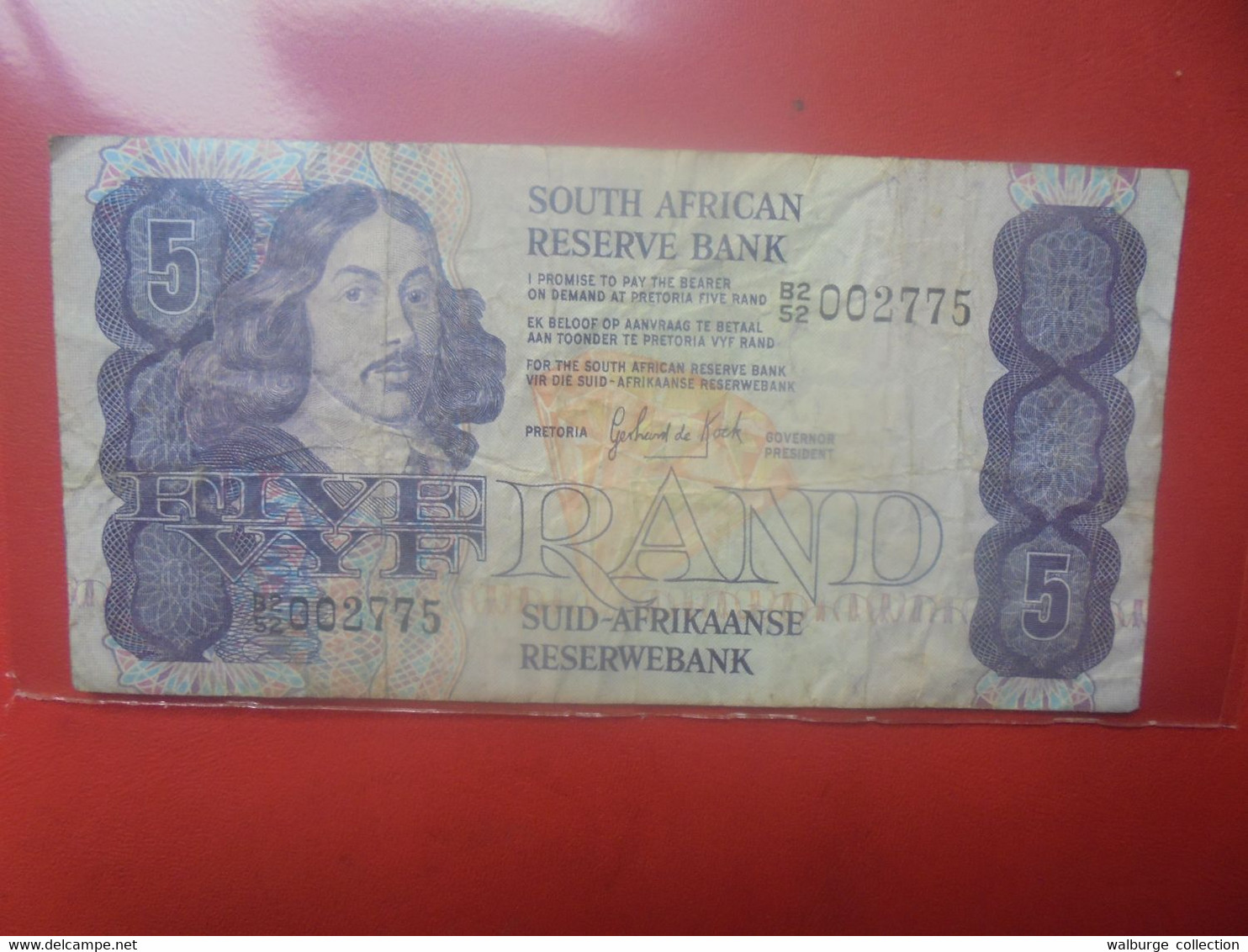 AFRIQUE Du SUD 5 RAND 1978-94 Circuler (B.29) - Sudafrica