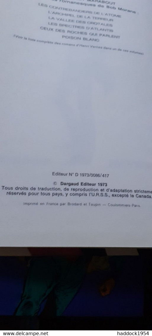 La Ville De Nulle Part WILLIAM VANCE HENRI VERNES Le Lombard 1973 - Bob Morane