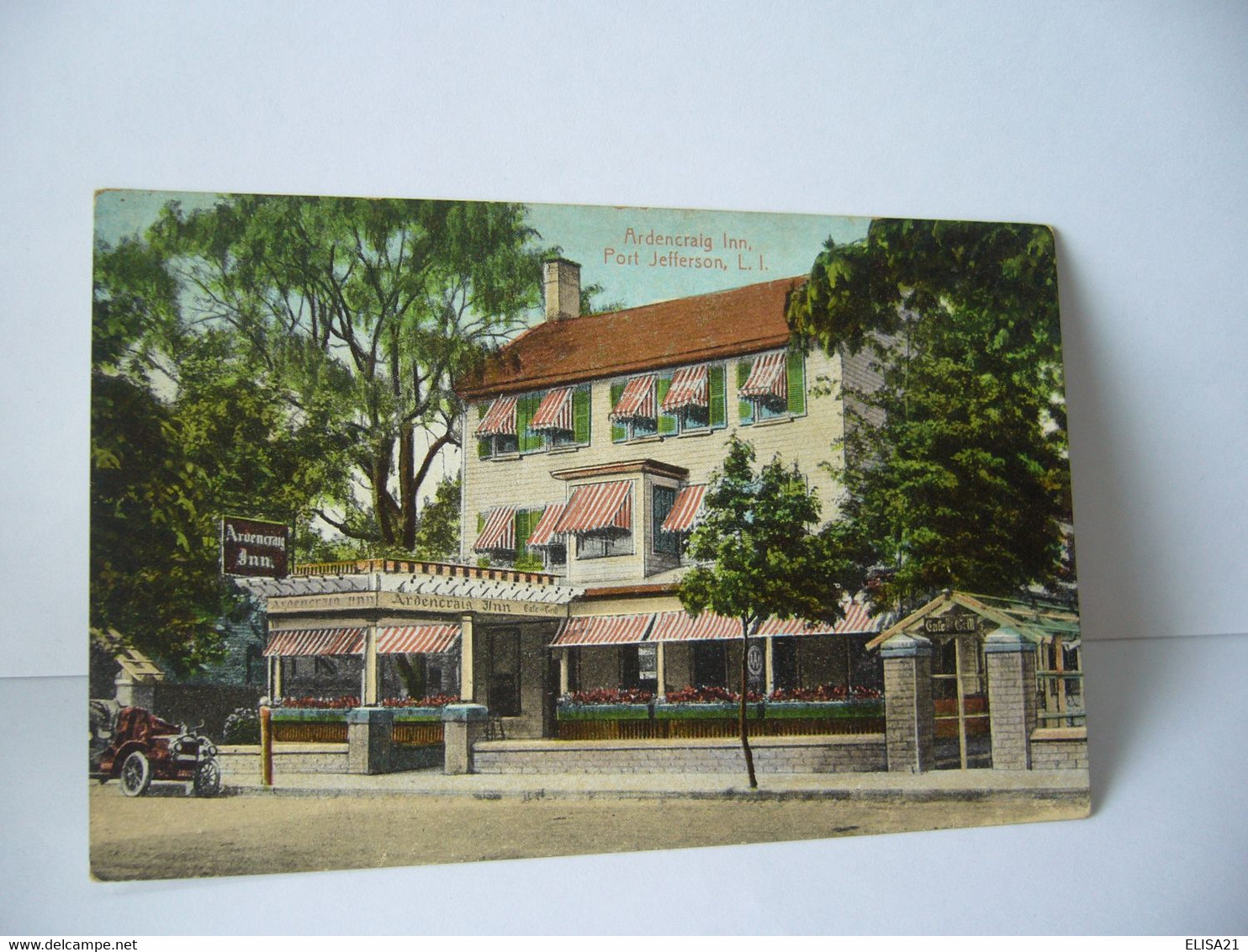 ARDENCRAIG INN PORT JEFFERSON L.I. ETATS UNIS NEW YORK LONG ISLAND CPA NO 1036 PRINTED IN GERMANY - Long Island