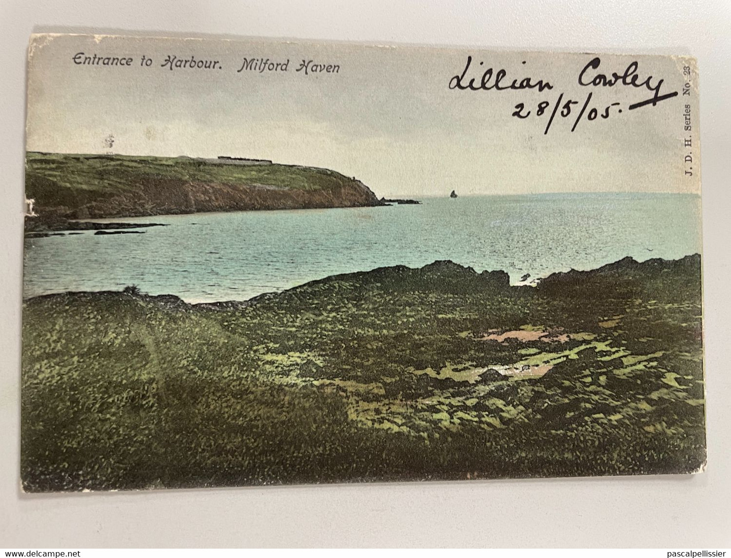 CPA - ROYAUME UNI - Pays De Galles - Entrance To Harbour - Milford Haven - 1905 - Pembrokeshire