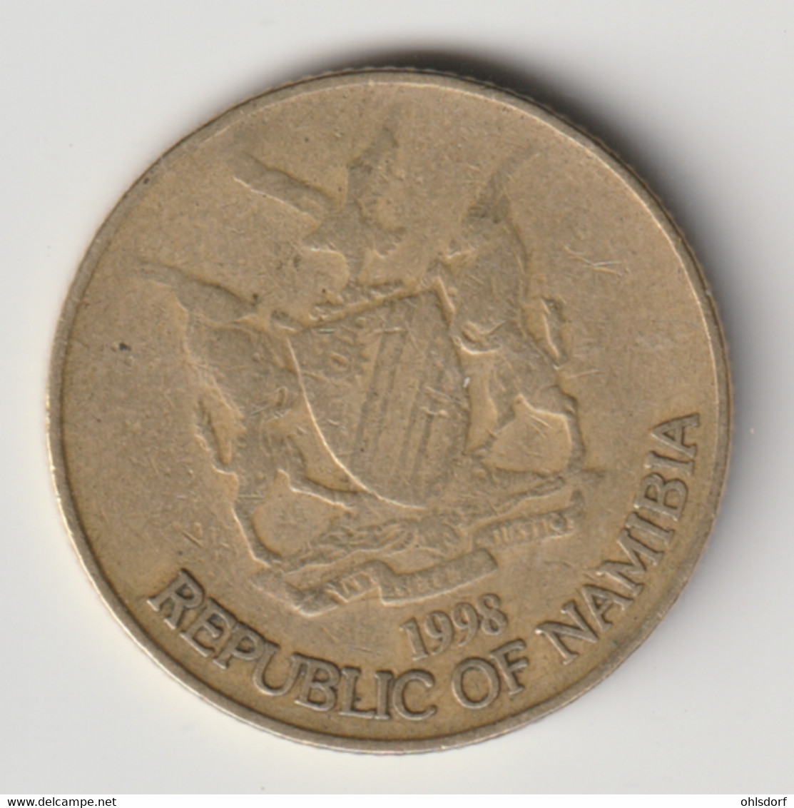 NAMIBIA 1998: 1 Dollar, KM 4 - Namibia