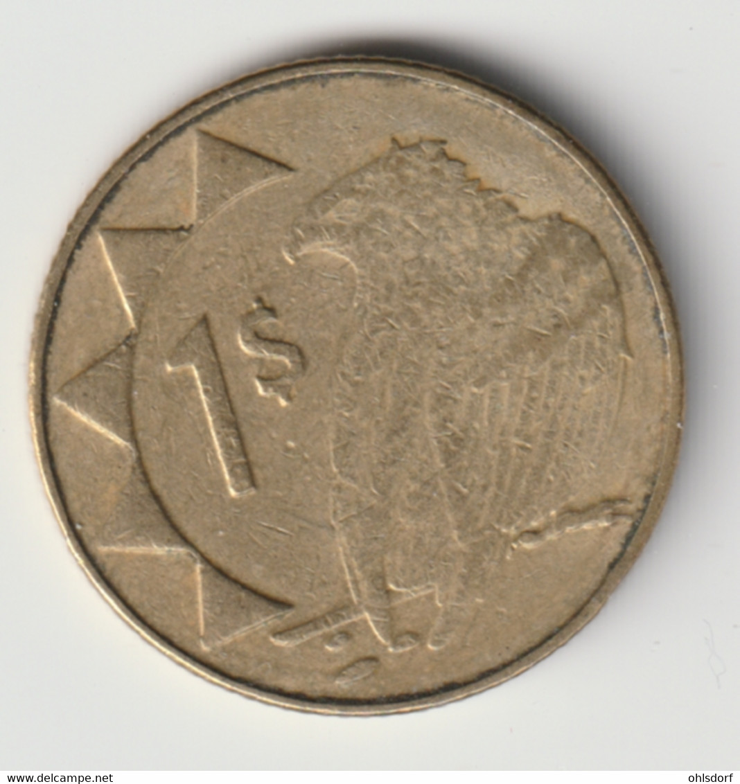 NAMIBIA 2008: 1 Dollar, KM 4 - Namibië