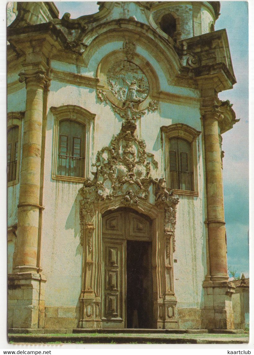 Ouro Preto - MG - Igreja Sao Francisco De Assis - Detalhe Do Portal - (Brasil) - Belo Horizonte