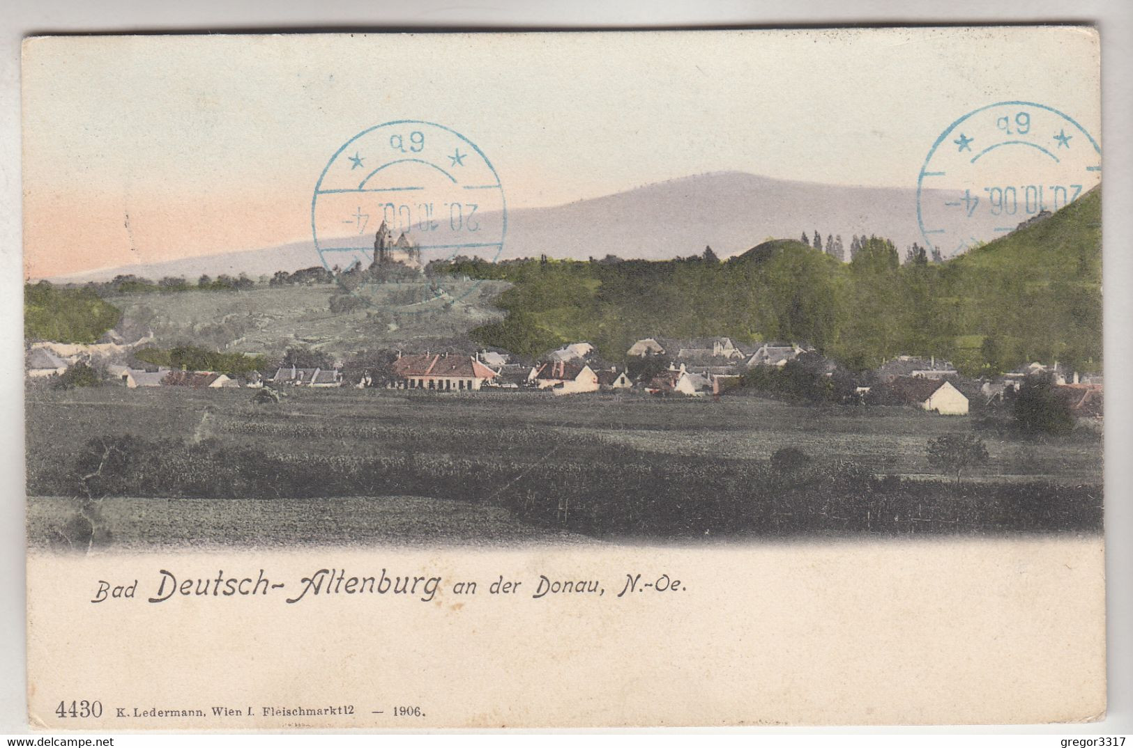 C5450) BAD DEUTSCH ALTENBURG An Der Donau - NÖ - Tolle Sehr Alte Colorierte AK 1906 - Bad Deutsch-Altenburg