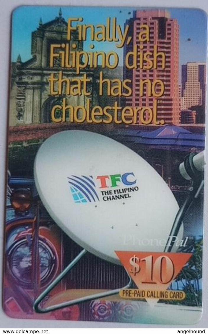 Philippines Related USA $10 " TFC - The Filipino Channel " - Philippinen