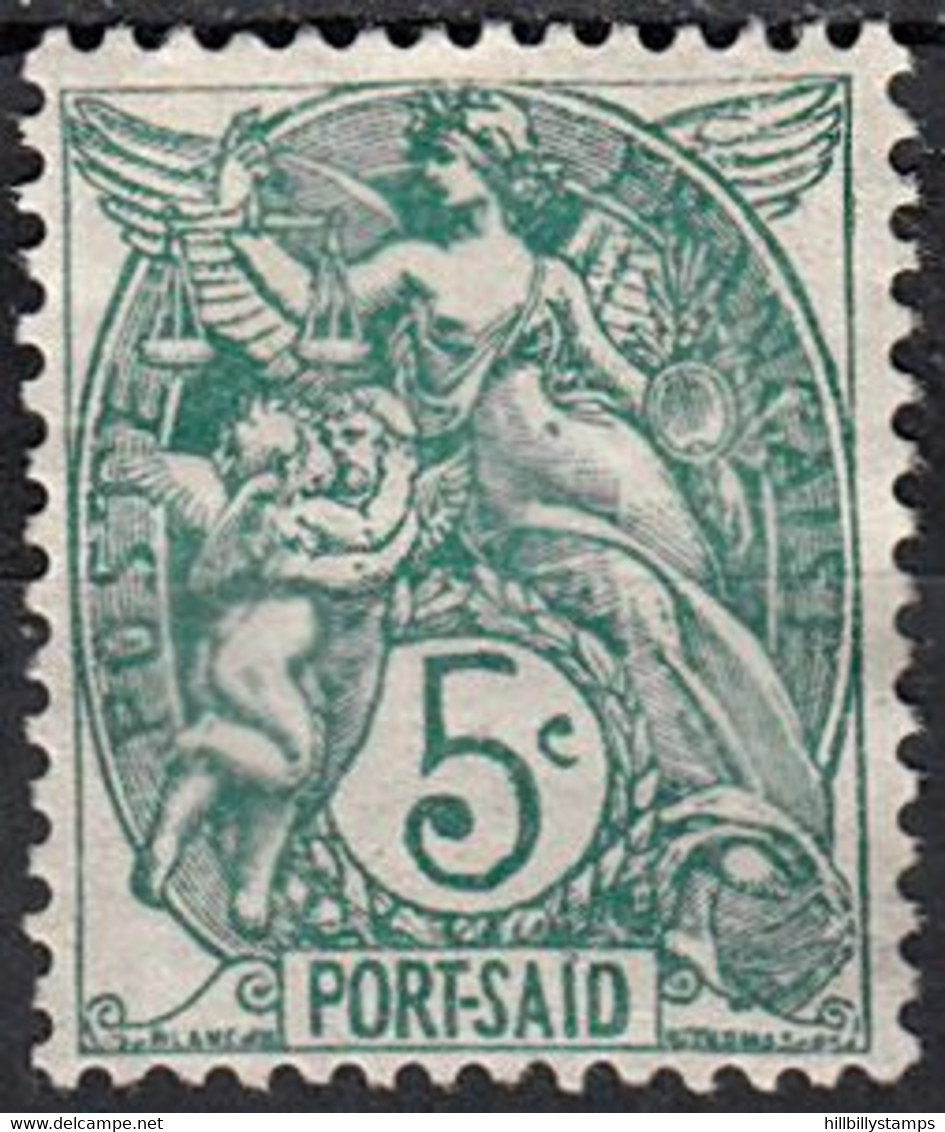 PORT SAID  SCOTT NO 22  USED   YEAR  1902 - Used Stamps