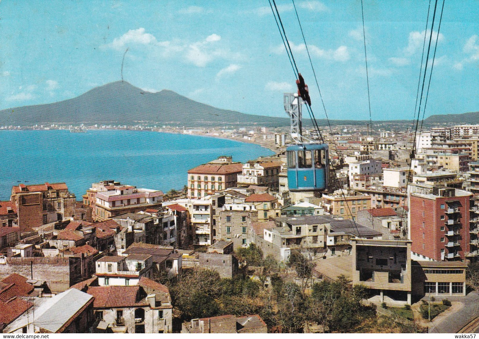 XK 582 Castellammare Di Stabia - Panorama (funivia) - F.g. Vg. - Castellammare Di Stabia