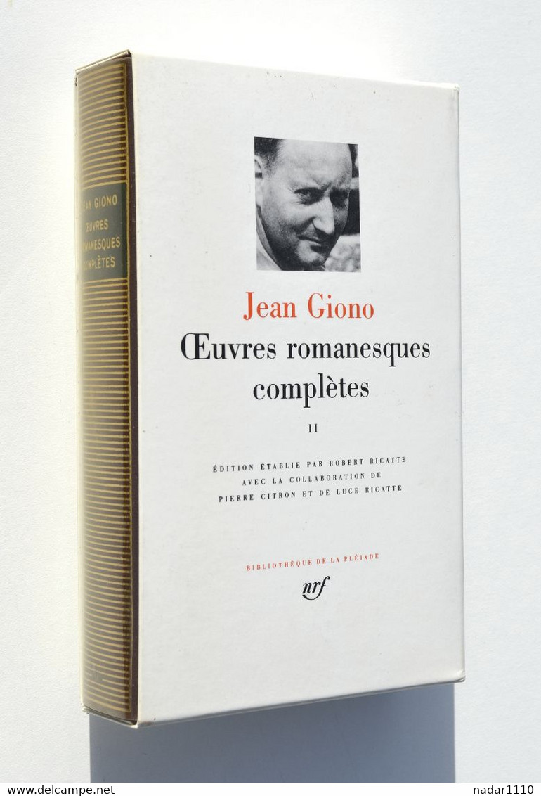 La Pléiade - Jean Giono - Oeuvres Romanesques Complètes - Volume 2 - 1983 - TTBE - La Pléiade