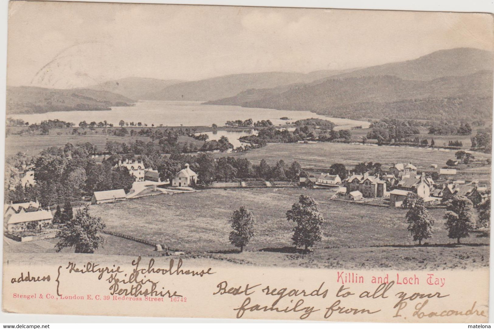 ROYAUME-UNI ECOSSE PERTHSHIRE KILLIN AND LOCH DAY  PRECURSEUR - Perthshire