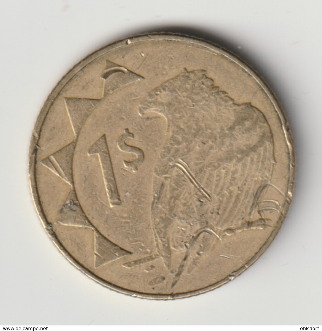 NAMIBIA 2010: 1 Dollar, KM 4 - Namibia