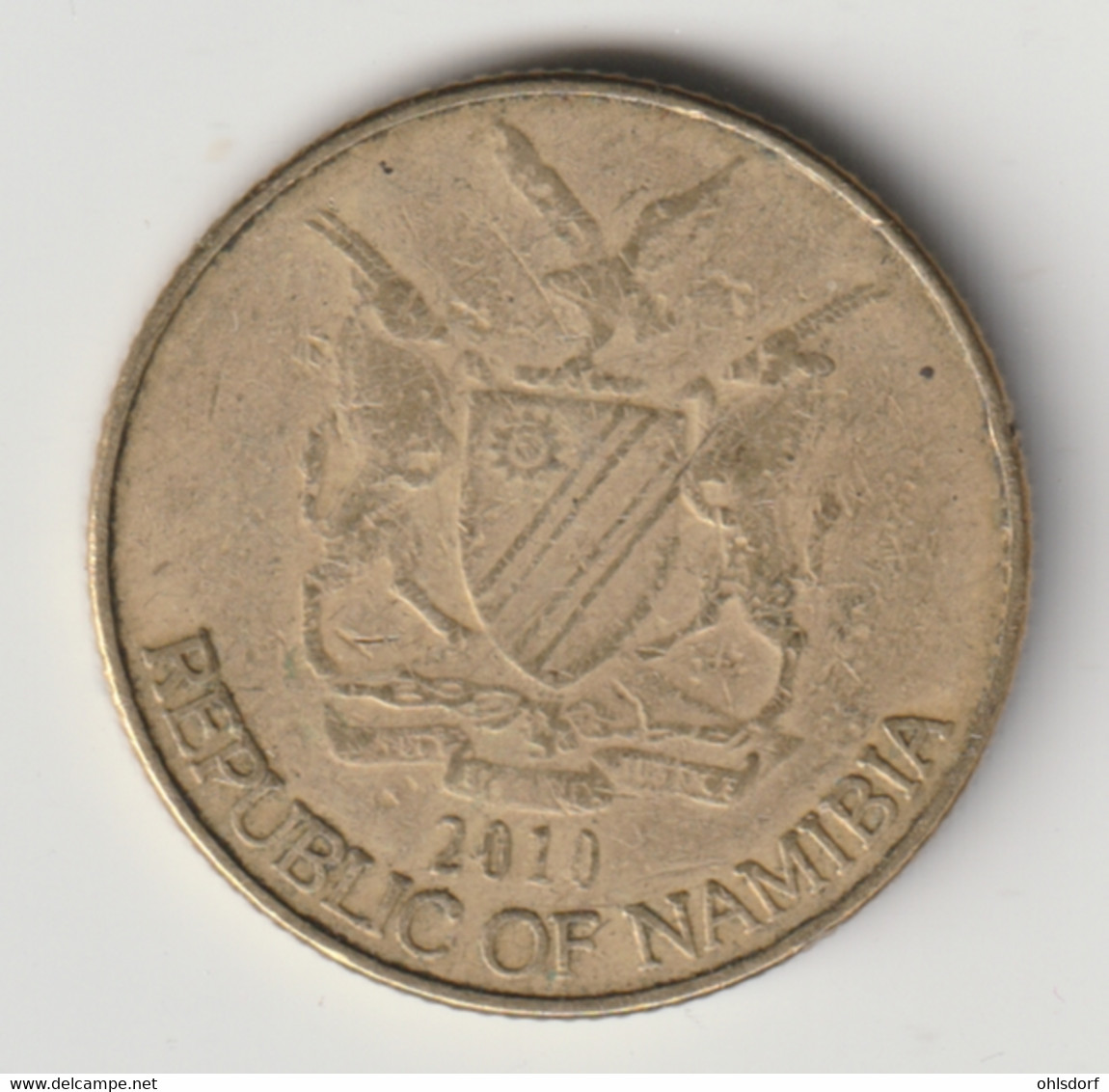 NAMIBIA 2010: 1 Dollar, KM 4 - Namibia