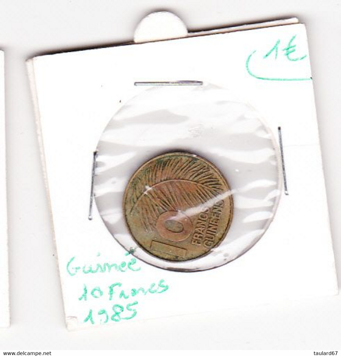 Guinée 10 Francs 1985 - Guinée Equatoriale