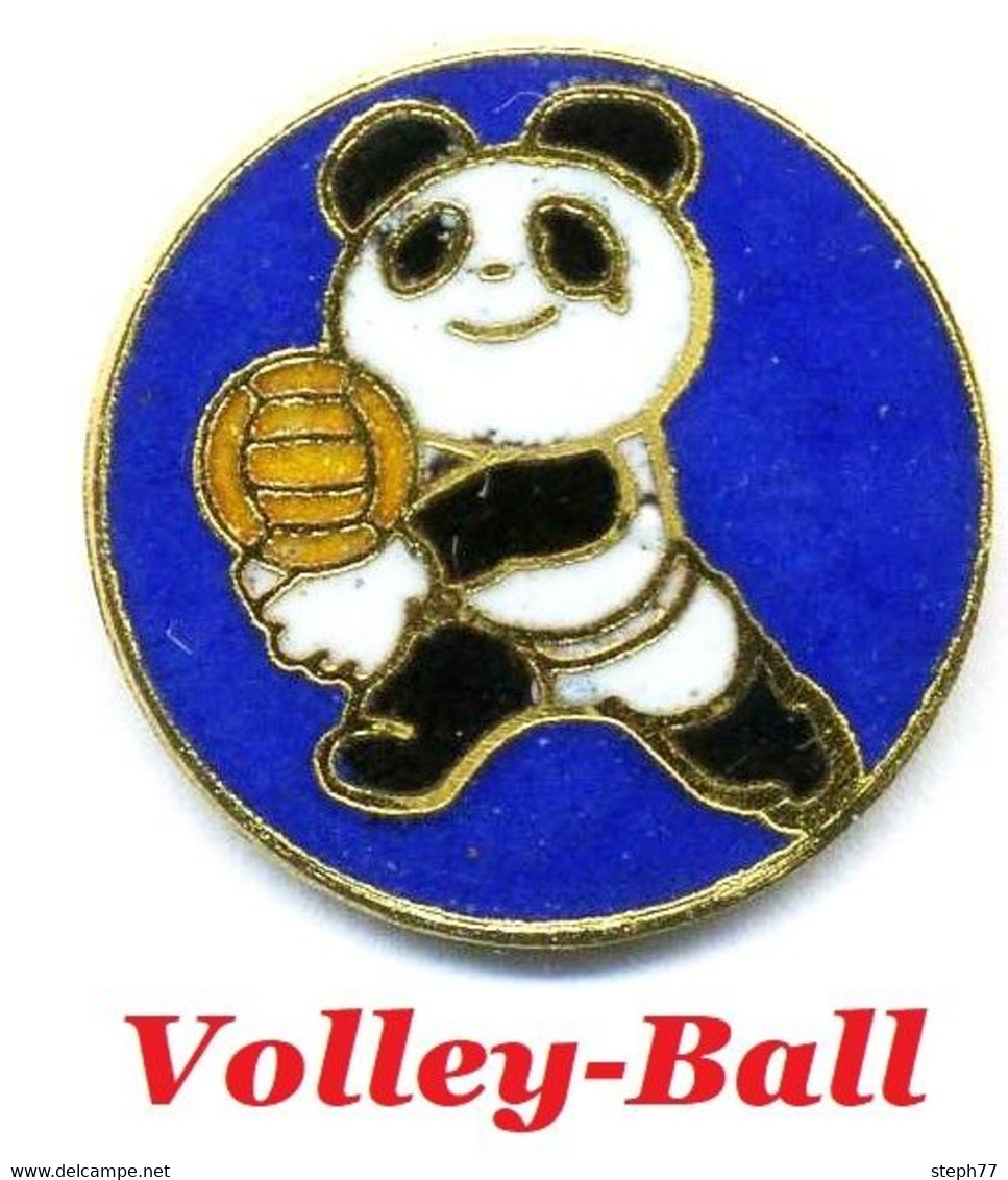 Pin's Sport XI Asian Games Pekin Chine 1990 Volley-ball - Volleyball